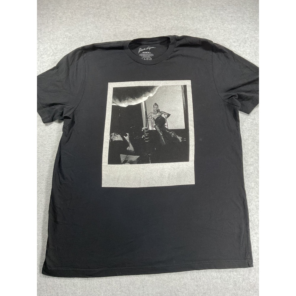 Dua Lipa Future Nostalgia World Tour 2022 Black Graphic T-Shirt Mens 2XL 2148